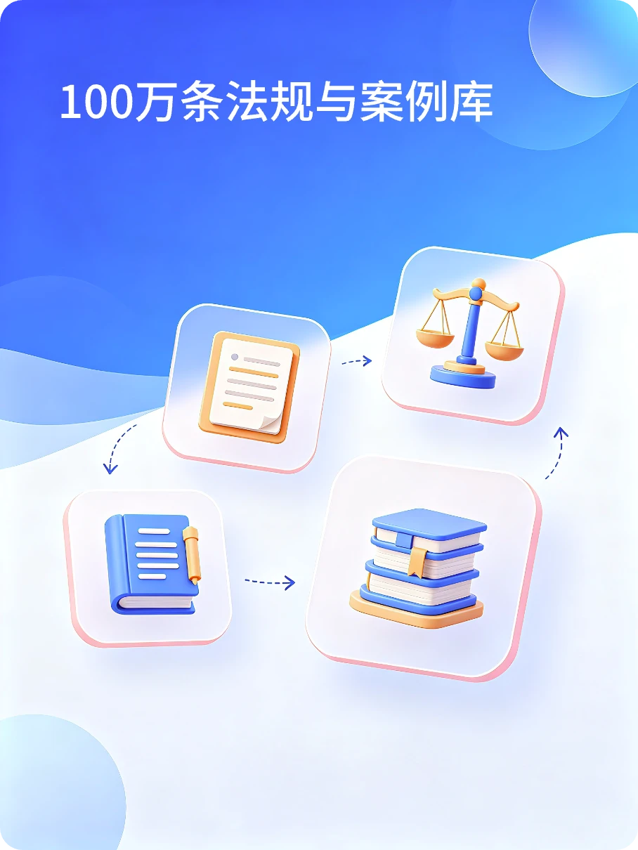 100万条法规与案例库